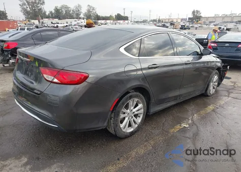 2016 Chrysler 200 Limited z USA, uszkodzony, nr VIN 1C3CCCAB3GN151440